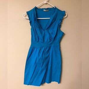 Blue bebop dress size small